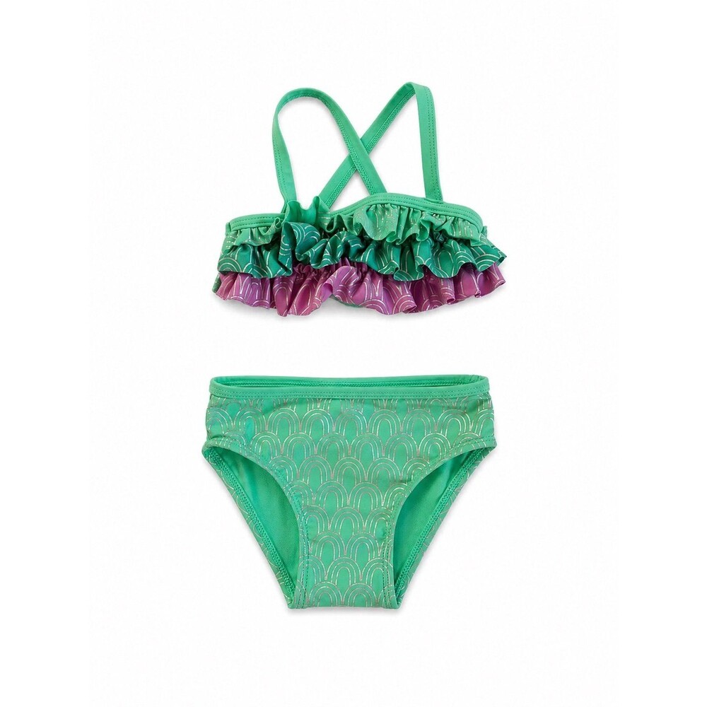 Cat & Jack Toddler Girls 2-Piece Swimsuit – Size 18 Months